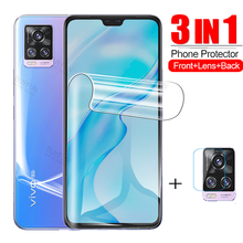 Película de hidrogel 3 en 1 para Vivo V20 SE Pro, Protector de pantalla de cámara de vidrio en Vivo V20SE V20Pro V 20, película protectora no de vidrio 2024 - compra barato