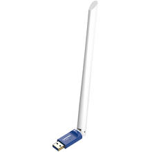 300 Мбит/с Бесплатный драйвер USB WiFi адаптер 2,4 ГГц USB Ethernet прием wifi и передачи с высоким коэффициентом усиления 6dBi антенна беспроводная сетевая карта 2024 - купить недорого