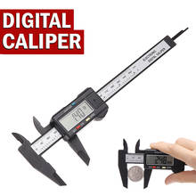 Digital Vernier Caliper Measure 0-150mm/0-6inch Electronic Carbon Fiber Vernier Calipers Gauge Micrometer Electronic Tool 2024 - buy cheap