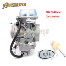 Powermotor PD42J 42mm Vacuum Carburetor Carb ForYamahaHonda YFM600 Raptor 500 ATV Quad 600Cc 700Cc Scooter Engine 2024 - buy cheap