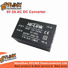 Hi-Link Новинка 5 шт. 220v 5V 10 Вт AC/DC изолированный импульсный понижающий источника питания модуль 2A преобразователь переменного тока в постоянный HLK-10M05 2024 - купить недорого