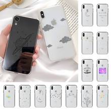 YNDFCNB Star Moon Phone Case for iphone 13 11 12 pro XS MAX 8 7 6 6S Plus X 5S SE 2020 XR case 2024 - buy cheap