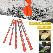 5pcs 6-12mm Twist Drill Bits HSS Carbide Concrete, Brick, Glass Hole Drilling Drill Bits Router Hole Punching Drilling Cutter 2024 - buy cheap