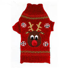 Christmas Dog Clothes Winter Dog Sweater Pet Outfit Knit Apparel Cat Puppy Clothing Xmas Pet Costume Coat Corgi Clothes Dropship 2024 - buy cheap