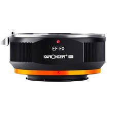 K & f conceito adaptador pro para canon eos ef lente para fujifilm fuji x s10 xt200 xt4 2024 - compre barato