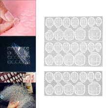 Double-side Adhesive Sticker Transparent Nail Glue Art Decoration Tool False Nail Art Adhesive Tape Glue Sticker 2024 - buy cheap