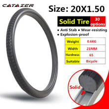 20*1.5 BMX Bike Tyre's Bicycle Solid Tire Anti Stab Riding MTB Road Bike 20 x 1.5 Tyre Folding Bicycle Tyre's 2024 - buy cheap