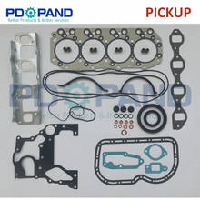 4JB1T 4JA1T Engine Overhaul Rebuild gasket set For Isuzu OPEL VEGA FASTER RODEO KB ELF NKR NHR CAMPO FRONERA BRAVA PICKUP VAN 2024 - buy cheap