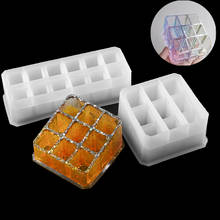 1pcs Square Rectangle Ashtray Storage Box Epoxy Resin White Transparent Silicone Molds For DIY Jewelry Findings Making Tools 2024 - buy cheap