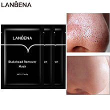 LANBENA Blackhead Remover Mask Detox Nose Masks Acne Treatment Peeling Pore Strip Bamboo Charcoal Shrink Pores Skin Care 3/10pcs 2024 - buy cheap
