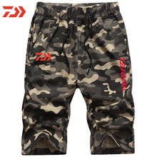 Daiwa-pantalones cortos de pesca, ropa deportiva de camuflaje, de talla grande, m-5xl 2024 - compra barato