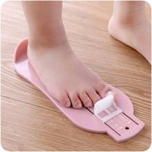 Baby Foot Ruler Measure Gauge  Baby  Foot Ruler Shoes Size Measuring Ruler Length Foot Fitting Ruler Tool Random Scale Color 2024 - купить недорого
