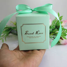Caixas de doces doces doces caixa e sacos do favor do casamento para o chá de fraldas do casamento 2024 - compre barato