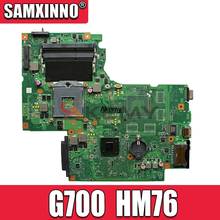 Placa-mãe para laptop lenovo g700, placa principal sem gpu 2024 - compre barato