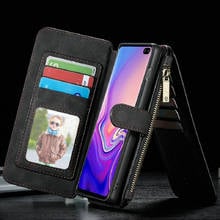 Funda de cuero Retro Vintage con tarjetero para teléfono y cartera para Samsung Galaxy s8 S9 Plus S10 5G S10E Note 8 9 10 Note9 2024 - compra barato