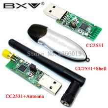 Беспроводной Zigbee CC2531 Sniffer голая плата пакетный протокол анализатор модуль USB интерфейс ключ захвата Пакет модуль + антенна 2024 - купить недорого