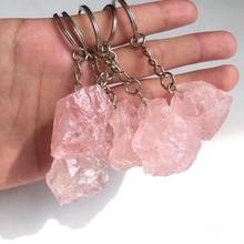 rose quartz crystal stones gemstones pendant rose quartzs tumbled Stone rock for gift 2024 - buy cheap