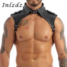 Harness Mens Lingerie Leather Bondage Costume Adjustable Hot Sexy Body Chest Harness Tank Crop Top Costume with Press Buttons 2024 - buy cheap