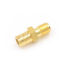 Nova eletrônica rf coaxial conector adaptador coaxial sma fêmea para smb fêmea 2024 - compre barato