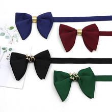 Linbaiway Business Big Bowties for Mens Banquet Bow Ties Man Formal Dress Bowknots Women Neckwear Wedding Cravat 2024 - buy cheap