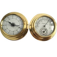 Thermometer Hygrometer Barometer Watches Clock 2 Whole Set Weather Station Meter 2024 - buy cheap