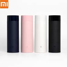 Xiaomi Mijia 350 мл бутылка для воды из нержавеющей стали легкий термос с вакуумной изоляцией с замком для холодного кофе кружки дорожная бутылка кружка 2024 - купить недорого