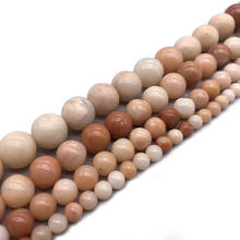 Wholesale Natural Stone Pink Aventurine  Beads  Round Smooth Loose Beads For Jewelry Making Fit DIY Bracelet 4 6 8 10 12MM 2024 - buy cheap
