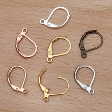 200pcs/lot 10*15mm Metal Copper Clip Earring ,Earrings Hook DIY Jewelry Making Accessoris 2024 - buy cheap