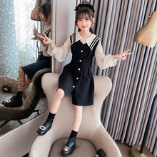 4 6 8 10 12 Year Old Girls Clothing Spring Autumn New Fashion Korean College Style Dress Cute Beautiful Fashion Princess Dresses 2024 - buy cheap