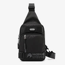 Mochila individual de nailon para hombre, bolso cruzado de viaje, bandolera de hombro, mochila de pecho 2024 - compra barato