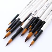 12Pcs/Set Artist Paint Brushes for Acrylic Watercolor Oil Painting Art Craft Kit dropshipping 2024 - buy cheap