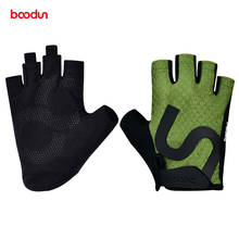 Boodun Professional Gym Fitness Gloves Power Weight Lifting Women Men Crossfit Workout Bodybuilding Half Finger Hand Protector 2024 - buy cheap