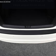 Protectores traseros externos internos para coche, parachoques trasero, embellecedor de Pedal para Volkswagen VW t-roc Troc 2017, 2018, 2019, 2020, accesorios 2024 - compra barato