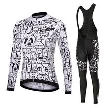 2021 Spring Autumn Women Long Sleeve Cycling Jersey Clothing Pro Team Mountain Road Bike Triathlon Wear Bicycle Clothes T Shirt 2024 - buy cheap