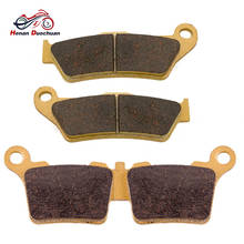 Motorcycle Front and Rear Brake Pads For  EXC-F 250 350 EXC-R 450 EXC 400 450 525 2004-2007 / EXC 500 2012-2016 2024 - buy cheap
