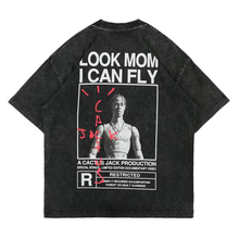 21SS Character print look mom i can fly Cactus Jack t shirt oversized EU size Cactus Jack  top tee harajuku Cactus Jack t shirts 2024 - buy cheap