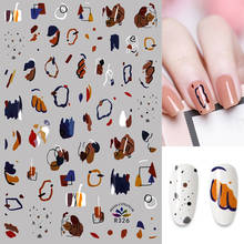 2022 NEW Graffiti Art Design Stickers for Nails Manicure Nail art Decoration Nail Stickers 2024 - buy cheap