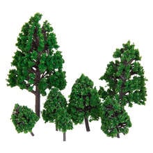 3-16cm Model Tree Forest Plants Making Accessories N Scale Train Railway Railroad Scenery Diorama or Layout, Pack of 22 2024 - buy cheap