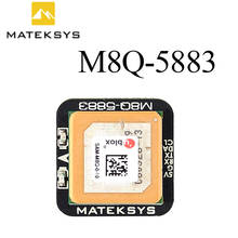 Matek Systems-M8Q-5883 GPS y QMC5883L, módulo de brújula para Dron teledirigido, FPV, carreras, SAM-M8Q 2024 - compra barato