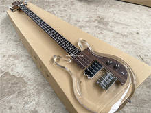 2021 Ampeg ADA4 Dan Armstrong Lucite four string bass Guitar electric bass.Rosewood guard board, free shipping 2024 - buy cheap