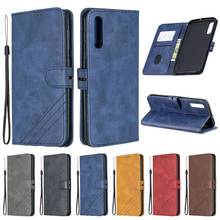 Capa de couro para samsung galaxy, capa com flip para a10 a 10 a1 0 a105f a105fn/ds, capas magnéticas 2024 - compre barato