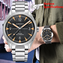 Corgisite relógio de pulso masculino 41mm miyota 8215, relógio de pulso mecânico com data, calendário, vidro de safira, marca de luxo 2024 - compre barato