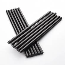 Varillas de soldadura de plástico para reparación de parachoques de coche, varillas de soldar redondas de 4mm, pompón Blanco/Negro, herramientas de Palos 2024 - compra barato