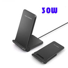 30W fast charger Qi wireless charger For Samsung Galaxy Note 10 + 9 8 5 S6 S7 Edge S8 S9 S10 Plus S10 5G Wireless charging pad 2024 - buy cheap