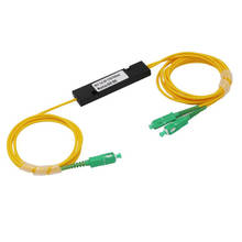 5pcs/lot 1X2 PLC Singlemode Fiber Optical splitter FTTH PLC  FBT Optical Coupler,SC/APC 1x2 PLC optical fiber splitter 2024 - buy cheap