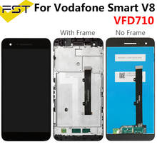 ЖК-дисплей Vodafone Smart V8 VFD710 VFD 710, 5,5 дюйма, сенсорный экран, дигитайзер в сборе с рамкой, высокое качество + Инструменты 2024 - купить недорого