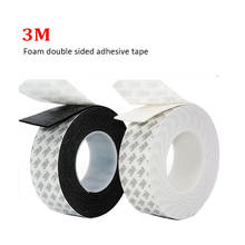 5Meters/Roll 3M Foam Double Sided Adhesive Tape For Mirror Photo Frame Adhesive Strength Thick Sponge Foam Tape White/Black 2024 - buy cheap