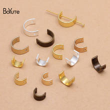 BoYuTe (100 Pieces/Lot) Fit 6-8-10MM Beads Brass C Shaped Ring Connector Materials Diy Handmade Jewelry Accessories 2024 - buy cheap