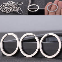 30PCS 25mm Stainless Steel DIY Polished Split Ring Keyrings Key Chain Hoop Loop Key Holder accessory or decoration for your keys 2024 - buy cheap