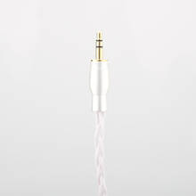 Cabo de áudio audiocrast de cobre, de alta qualidade, 3.5mm a 3.5mm, macho para macho, cabo auxiliar, cabo de gravação, macho-macho 2024 - compre barato